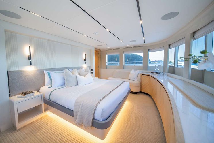 Charter Yacht BLUESTONE - Gulf Craft Majesty Nomad 101 - 5 Cabins - Gold Coast - Whitsunday Islands - Sydney - Australia