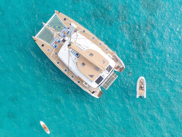 ANDROMEDA Lagoon 620 - top aerial shot ANDROMEDA Lagoon 620 - top aerial shot