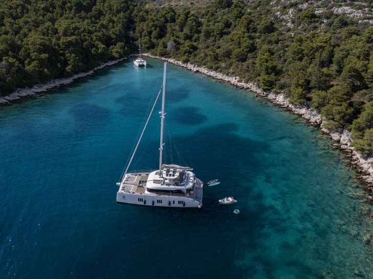 SINATA Sunreef 60 - drone shot SINATA Sunreef 60 - drone shot