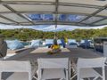 SINATA Sunreef 60 - flybridge dining area SINATA Sunreef 60 - flybridge dining area