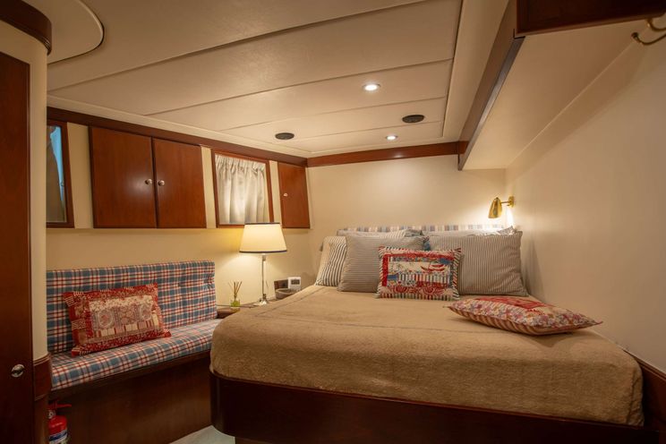 Charter Yacht LIBERTY OF LONDON - Custom Aluminum Cutter 24m - 4 Cabins - Piombino - Elba - Porto Azurro - Tuscany