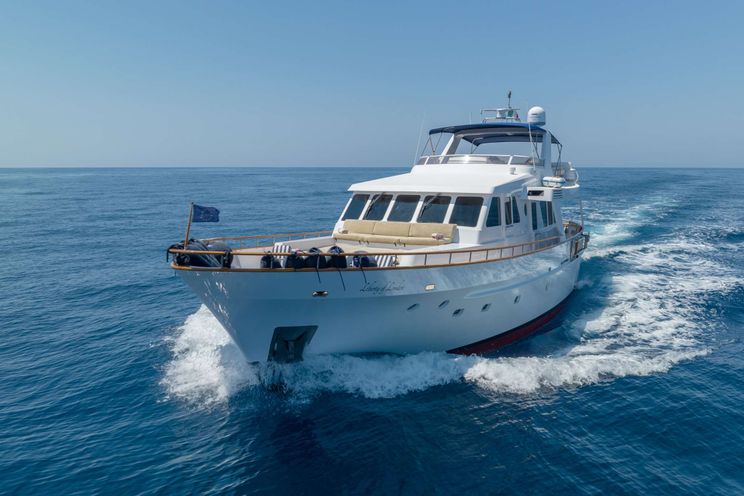 Charter Yacht LIBERTY OF LONDON - Custom Aluminum Cutter 24m - 4 Cabins - Piombino - Elba - Porto Azurro - Tuscany