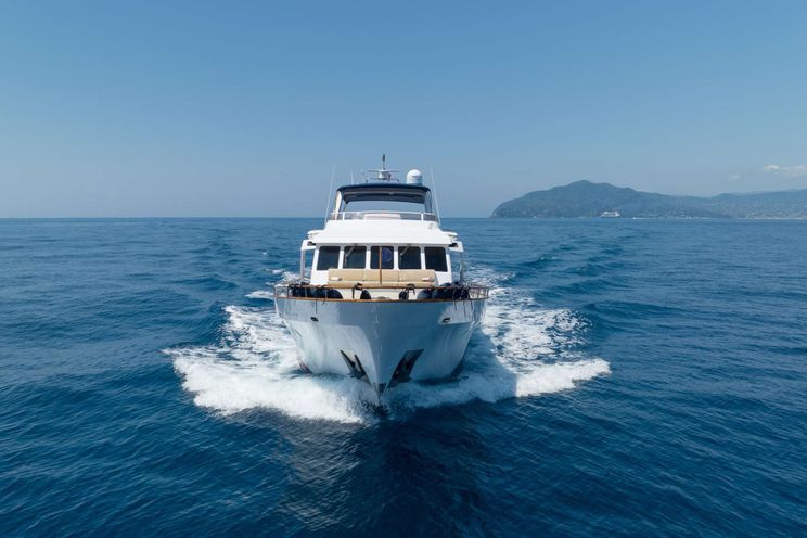 Charter Yacht LIBERTY OF LONDON - Custom Aluminum Cutter 24m - 4 Cabins - Piombino - Elba - Porto Azurro - Tuscany