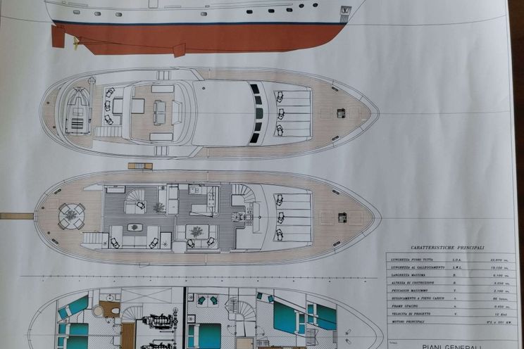 Layout for LIBERTY OF LONDON Custom Aluminum Cutter 24m - layout