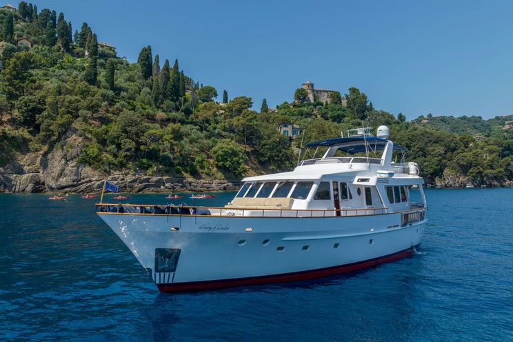 Charter Yacht LIBERTY OF LONDON - Custom Aluminum Cutter 24m - 4 Cabins - Piombino - Elba - Porto Azurro - Tuscany