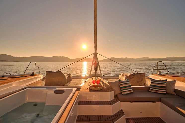 Charter Yacht SUNMOON - Fountaine Pajot Alegria 67 - 5 Cabins - Athens - Mykonos - Paros - Cyclades - Greece