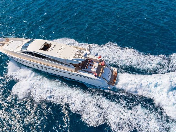 ECLAT Leopard 31 - cruising aerial shot ECLAT Leopard 31 - cruising aerial shot