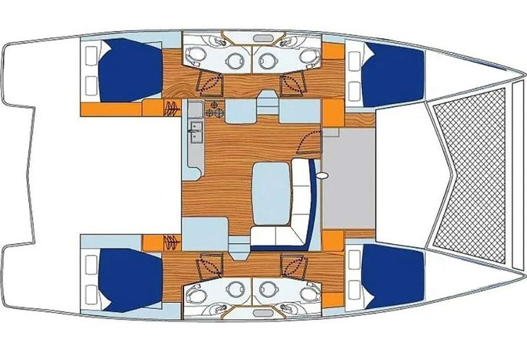 Layout for BLACKFISK Leopard 444 - Layout