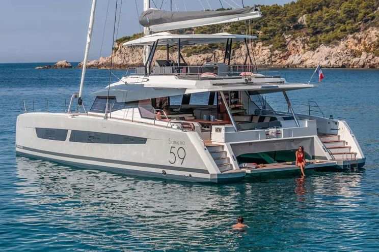 Charter Yacht SAMANA 59 - Fountaine Pajot - 6 Cabins - Tortola - Anegada - Virgin Gorda - BVI - Caribbean