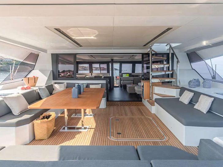 SAMANA 59 Fountaine Pajot - aft deck SAMANA 59 Fountaine Pajot - aft deck