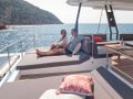SAMANA 59 Fountaine Pajot - sun beds SAMANA 59 Fountaine Pajot - sun beds