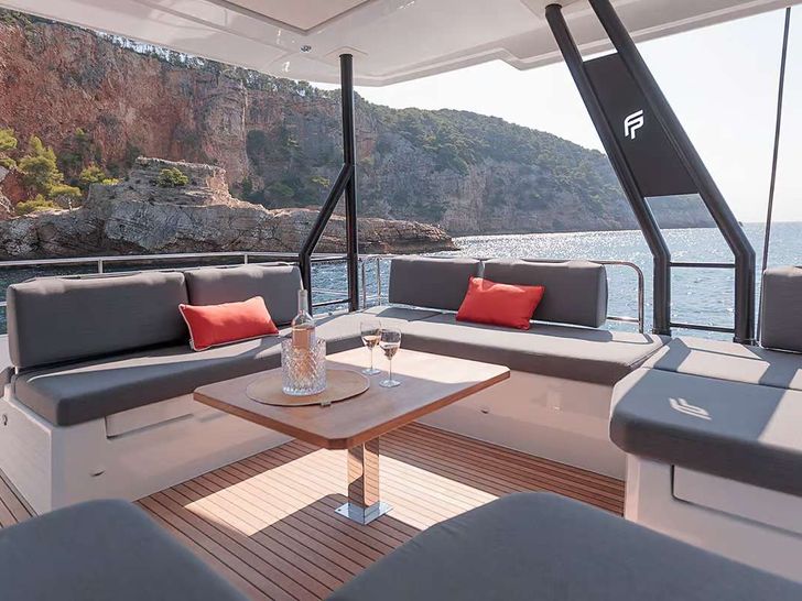 SAMANA 59 Fountaine Pajot - flybridge SAMANA 59 Fountaine Pajot - flybridge