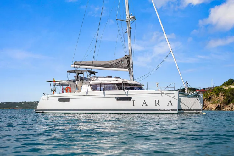 Charter Yacht IARA - Fountaine Pajot Saba 50 - 3 Cabins - Tortola - Anegada - Virgin Gorda - British Virgin Islands - Caribbean