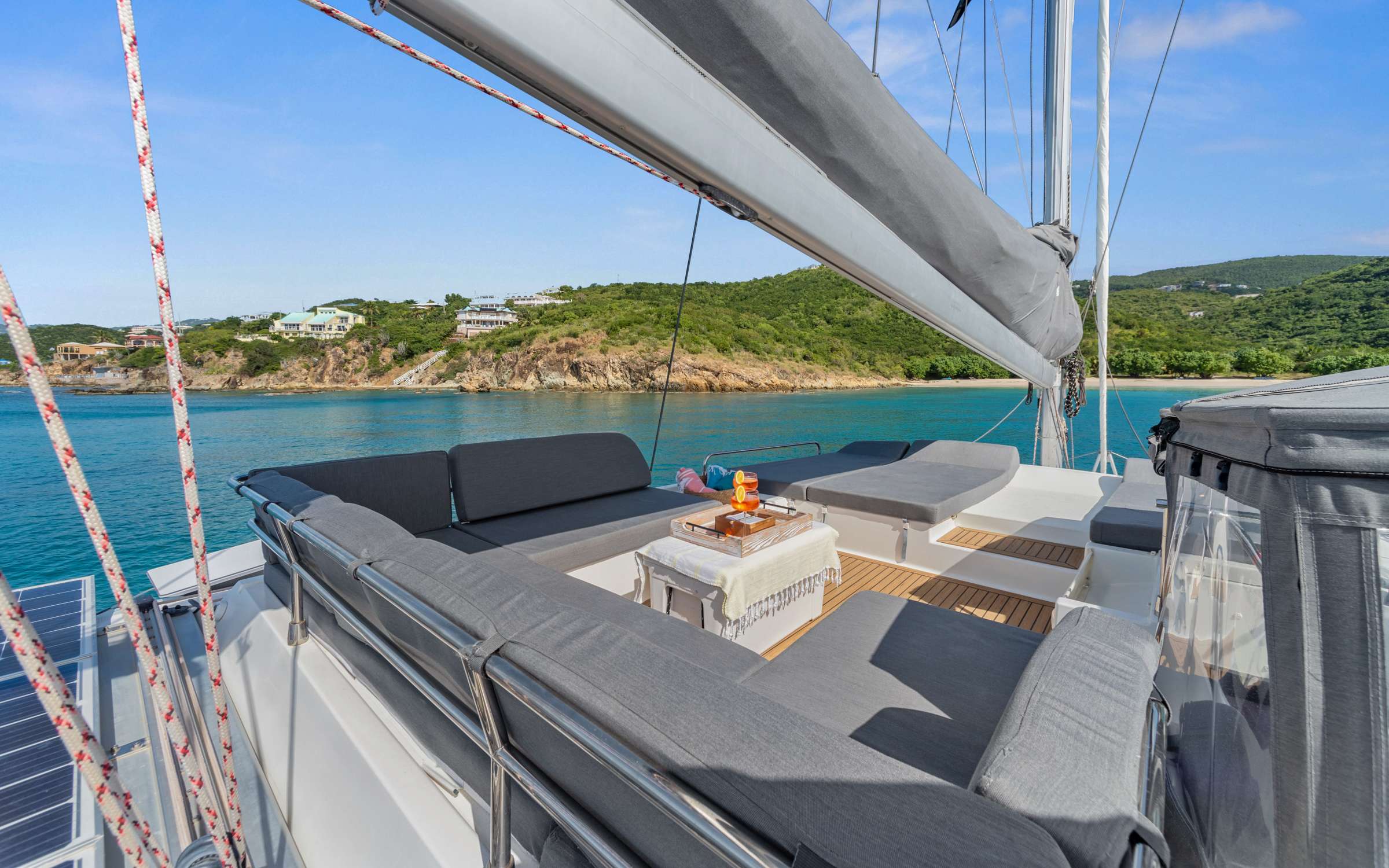 Charter Yacht IARA - Fountaine Pajot Saba 50 - 3 Cabins - Tortola - Anegada - Virgin Gorda - British Virgin Islands - Caribbean