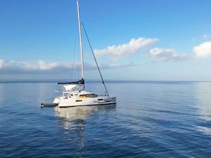 ELATION Lagoon 52 - anchored ELATION Lagoon 52 - anchored
