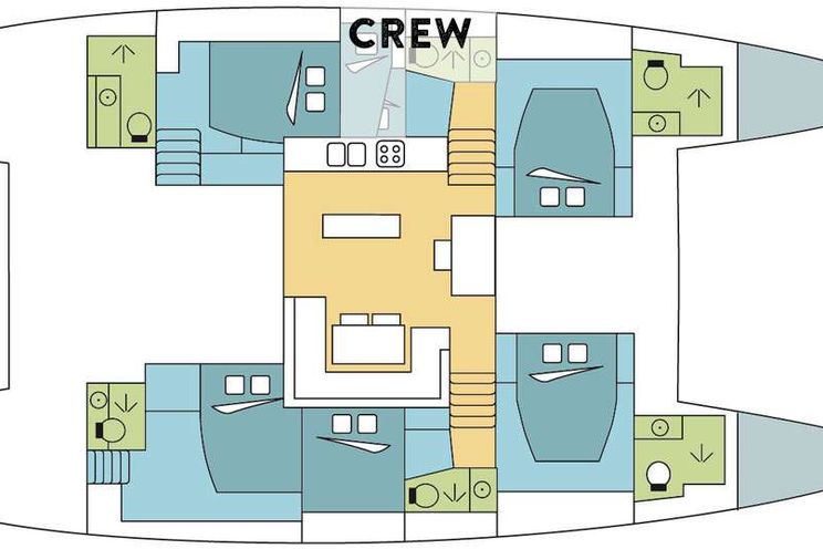Layout for ELATION Lagoon 52 - layout