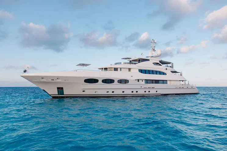 Charter Yacht ODYSSEA - Heesen 47m Steel - 6 Cabins - Nassau - Exumas - Bahamas