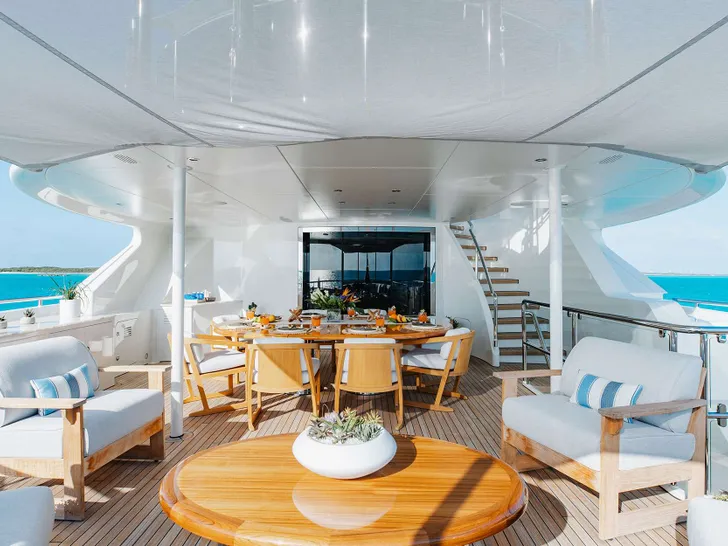 ODYSSEA Heesen 47m Steel - sky deck aft ODYSSEA Heesen 47m Steel - sky deck aft