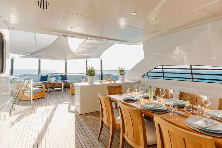 Charter Yacht ODYSSEA - Heesen 47m Steel - 6 Cabins - Nassau - Exumas - Bahamas