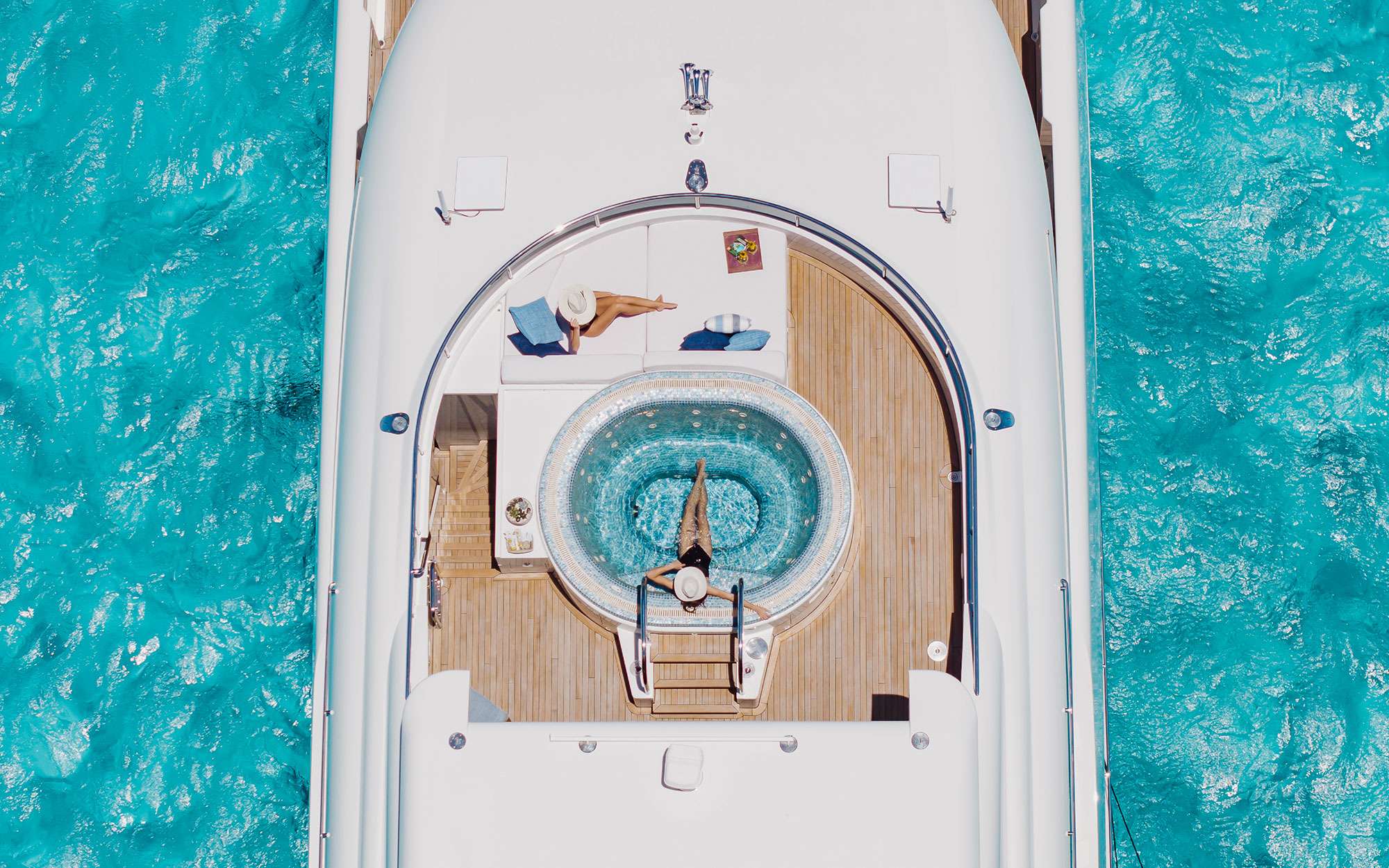 Charter Yacht ODYSSEA - Heesen 47m Steel - 6 Cabins - Nassau - Exumas - Bahamas