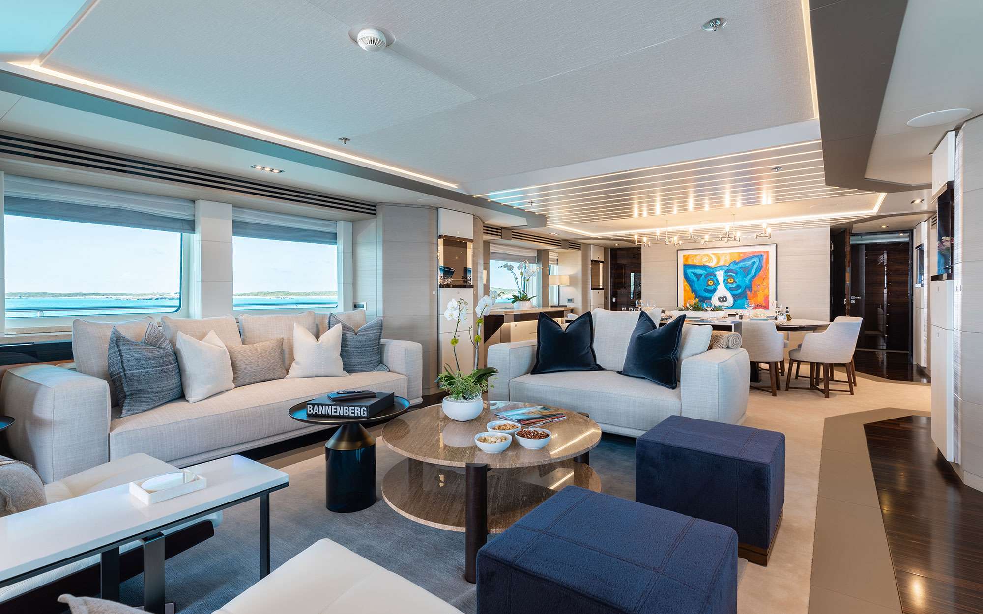 Charter Yacht ODYSSEA - Heesen 47m Steel - 6 Cabins - Nassau - Exumas - Bahamas