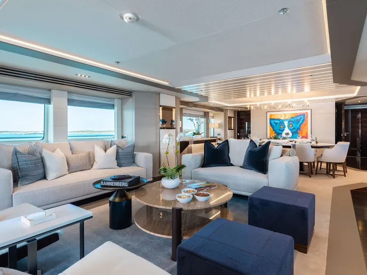 ODYSSEA Heesen 47m Steel - main saloon ODYSSEA Heesen 47m Steel - main saloon
