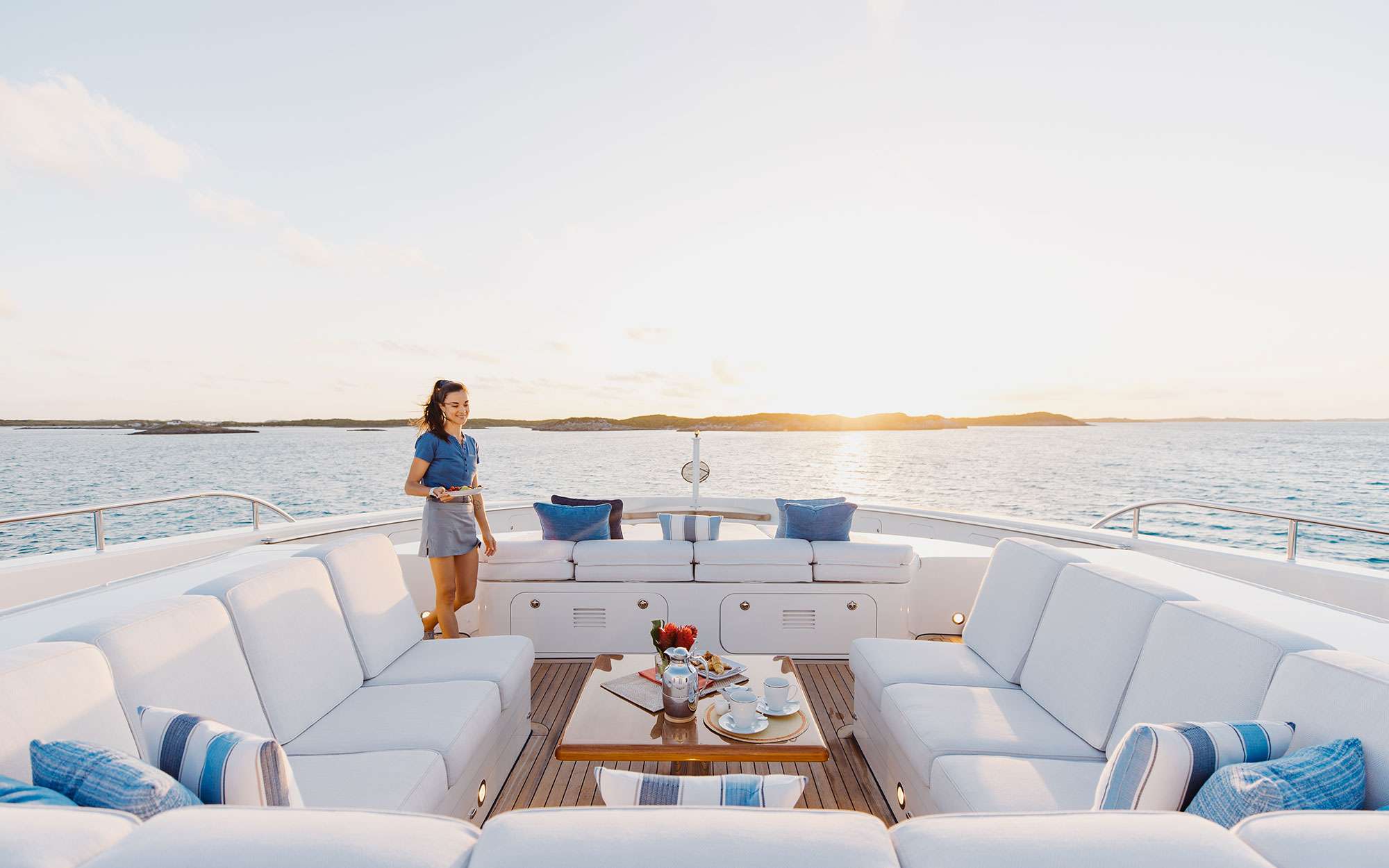 Charter Yacht ODYSSEA - Heesen 47m Steel - 6 Cabins - Nassau - Exumas - Bahamas