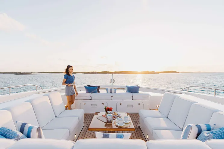 Charter Yacht ODYSSEA - Heesen 47m Steel - 6 Cabins - Nassau - Exumas - Bahamas