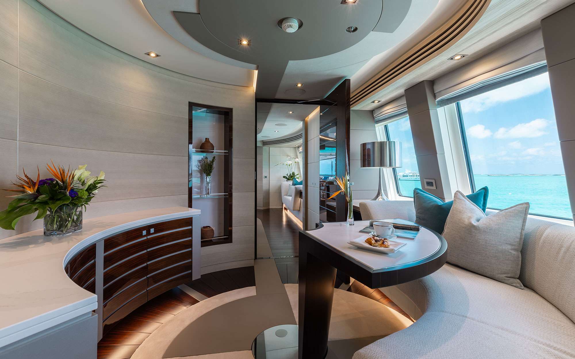 Charter Yacht ODYSSEA - Heesen 47m Steel - 6 Cabins - Nassau - Exumas - Bahamas