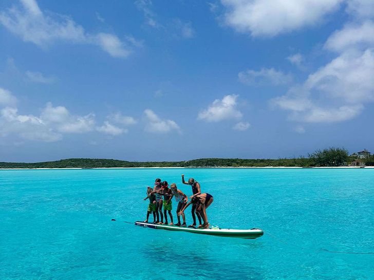 AWATEA Custom Catamaran 63ft - paddle boarding AWATEA Custom Catamaran 63ft - paddle boarding