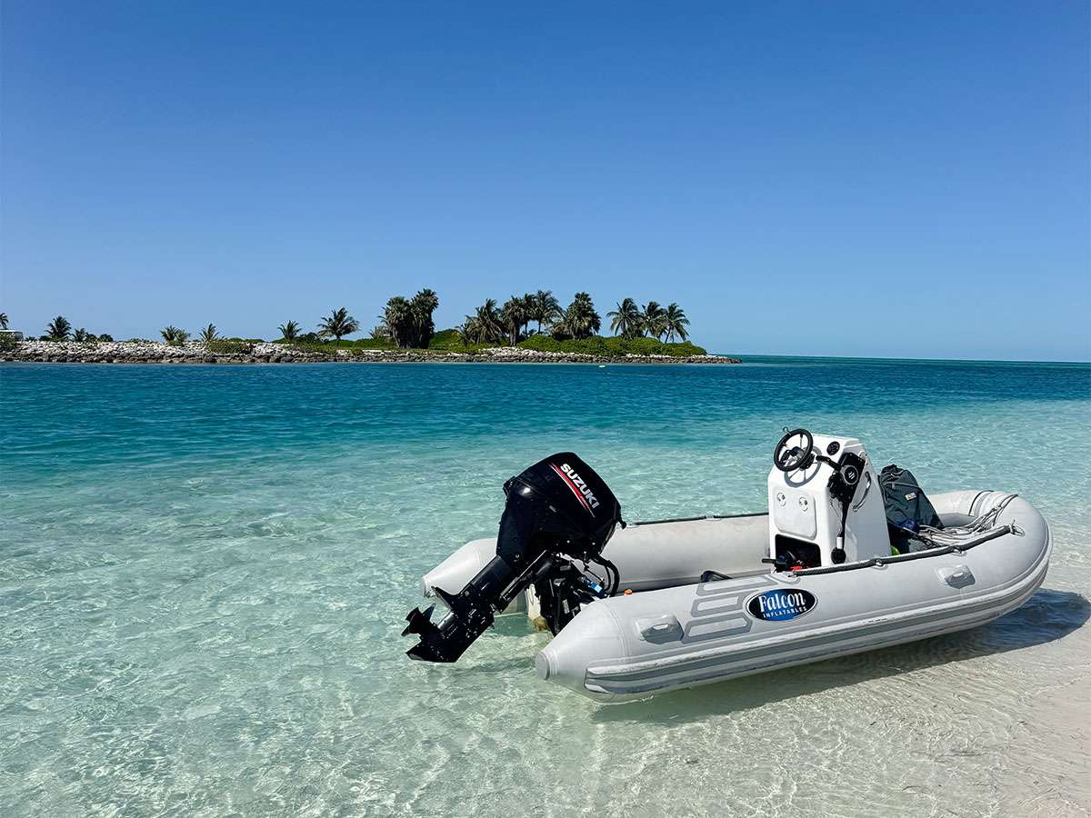 AWATEA Custom Catamaran 63ft - dinghy