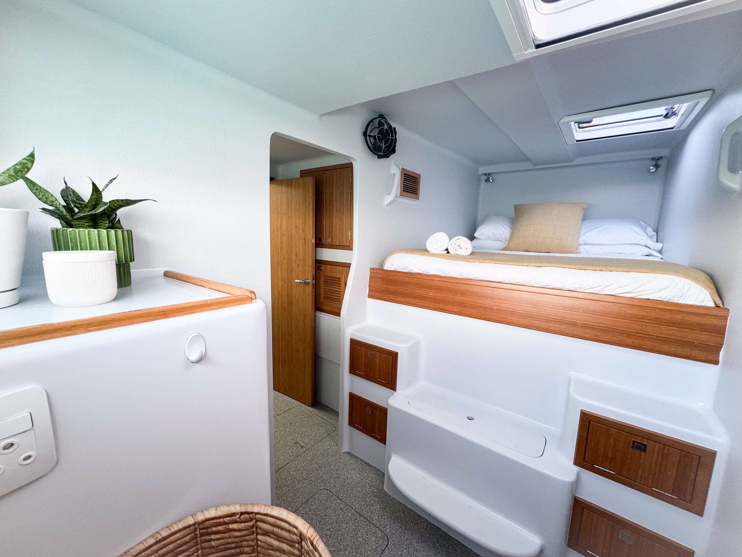 AWATEA Custom Catamaran 63ft - cabin 3