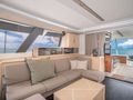 OKINAWA Fountaine Pajot Samana 59 - saloon seating OKINAWA Fountaine Pajot Samana 59 - saloon seating