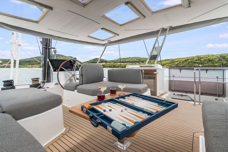 Charter Yacht OKINAWA - Fountaine Pajot Samana 59 - 5 Cabins - St Martin - St Barths - Leeward Islands - Caribbean