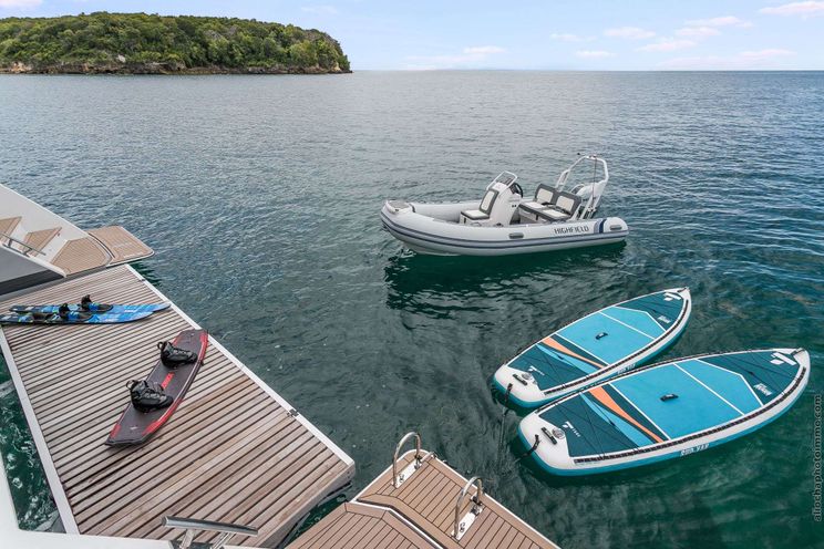 Charter Yacht OKINAWA - Fountaine Pajot Samana 59 - 5 Cabins - St Martin - St Barths - Leeward Islands - Caribbean