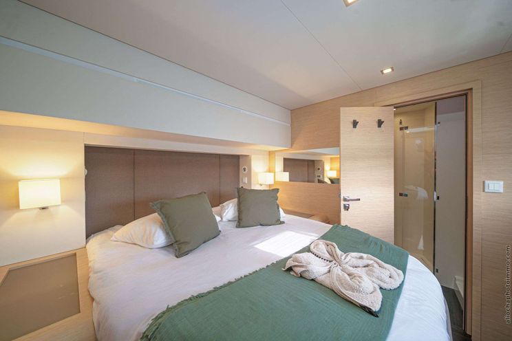 Charter Yacht OKINAWA - Fountaine Pajot Samana 59 - 5 Cabins - St Martin - St Barths - Leeward Islands - Caribbean