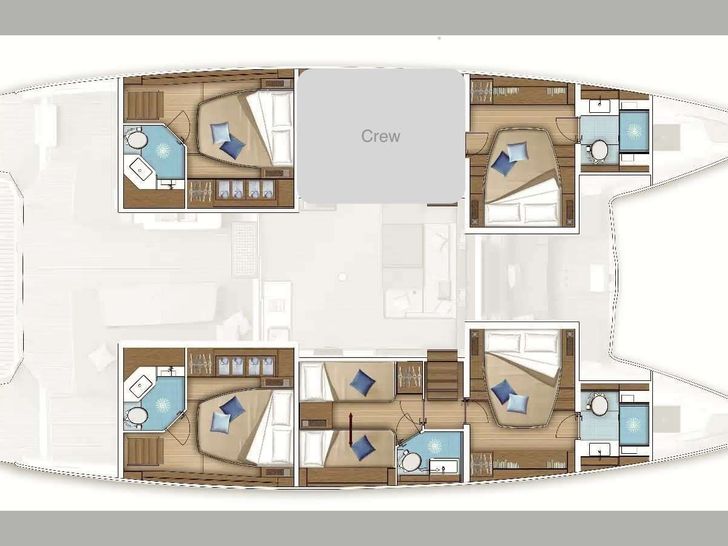 VALINOR(Mediterranean)Lagoon 55 - layout VALINOR(Mediterranean)Lagoon 55 - layout