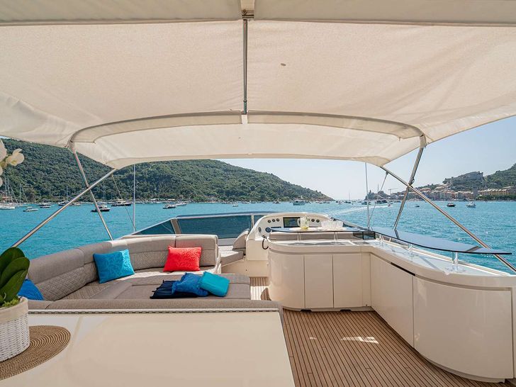 ROCK MOON Posillipo Technema 70 - flybridge ROCK MOON Posillipo Technema 70 - flybridge