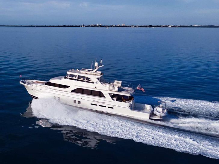 JUS CHILL'N Cheoy Lee Bravo 84 - cruising JUS CHILL'N Cheoy Lee Bravo 84 - cruising