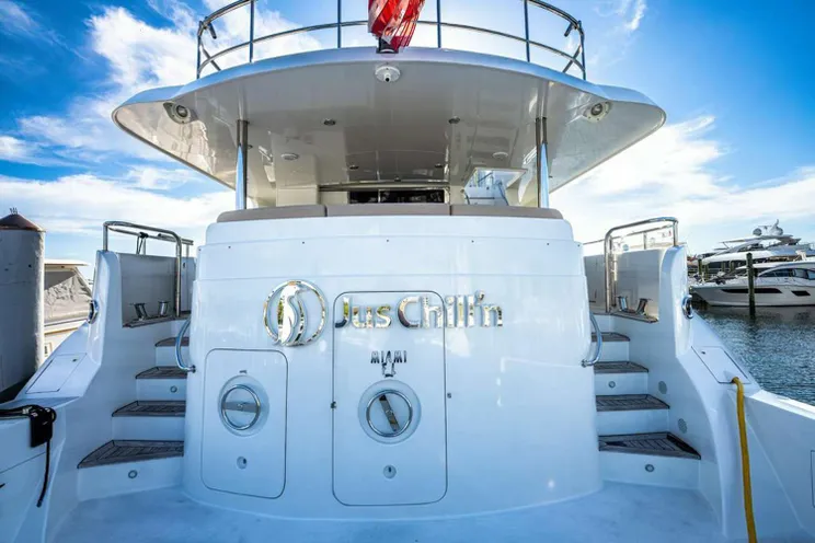 Charter Yacht JUS CHILL'N - Cheoy Lee Bravo 84 - 3 Cabins - Fort Lauderdale - Florida - USA