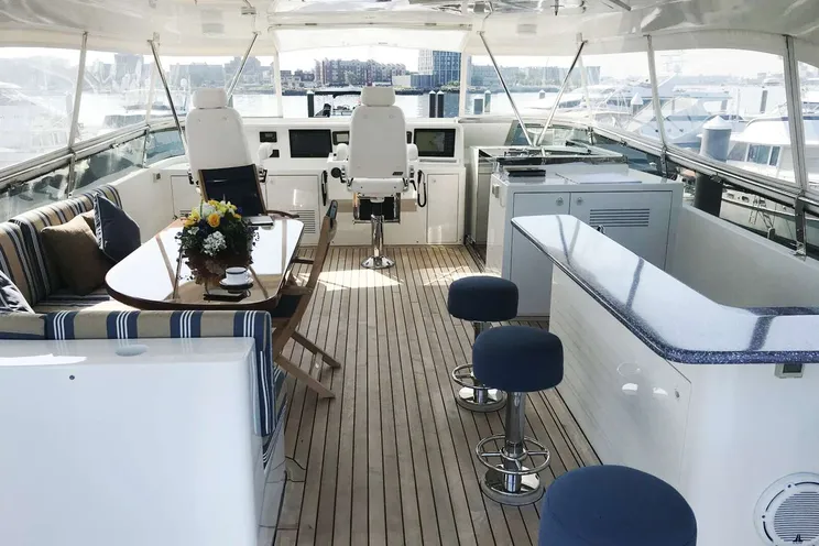 Charter Yacht JUS CHILL'N - Cheoy Lee Bravo 84 - 3 Cabins - Fort Lauderdale - Florida - USA