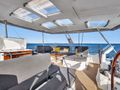 NEOW Fountaine Pajot Alegria 67 - flybridge seating view from the helm NEOW Fountaine Pajot Alegria 67 - flybridge seating view from the helm