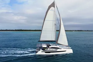 FLYING WHALE - Xquisite Sixty Solar Sail - 2 Cabins - Nassau - Exumas - Bahamas FLYING WHALE - Xquisite Sixty Solar Sail - 2 Cabins - Nassau - Exumas - Bahamas