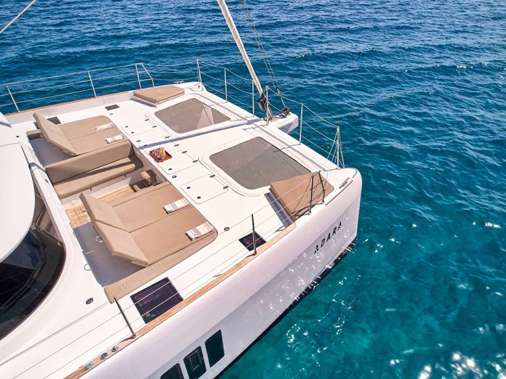 ADARA Sunreef 50 - foredeck ADARA Sunreef 50 - foredeck