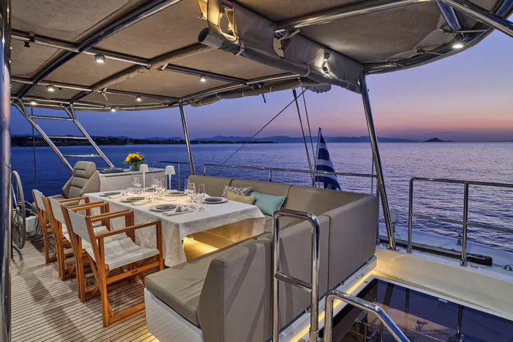 Charter Yacht ADARA - Sunreef 50 - 4 Cabins - Athens - Mykonos - Paros - Cyclades - Greece