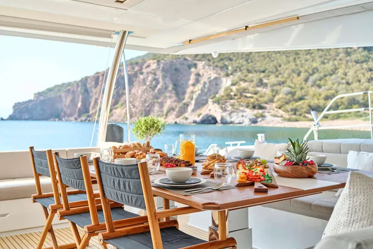 Charter Yacht STEPHANIE - Fountaine Pajot Alegria 67 - 4 Cabins - Athens - Mykonos - Cyclades - Kefalonia - Greece