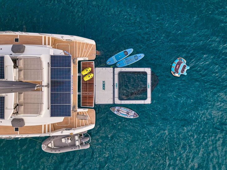 Aft Deck Aerial View Aft Deck Aerial View