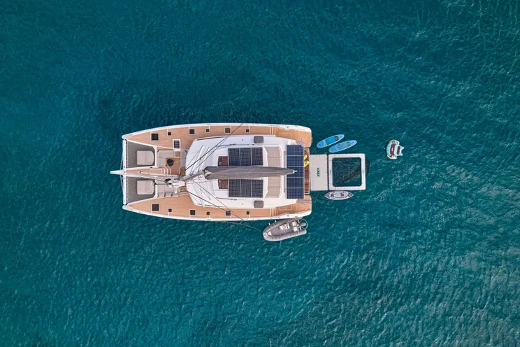Charter Yacht STEPHANIE - Fountaine Pajot Alegria 67 - 4 Cabins - Athens - Mykonos - Cyclades - Kefalonia - Greece