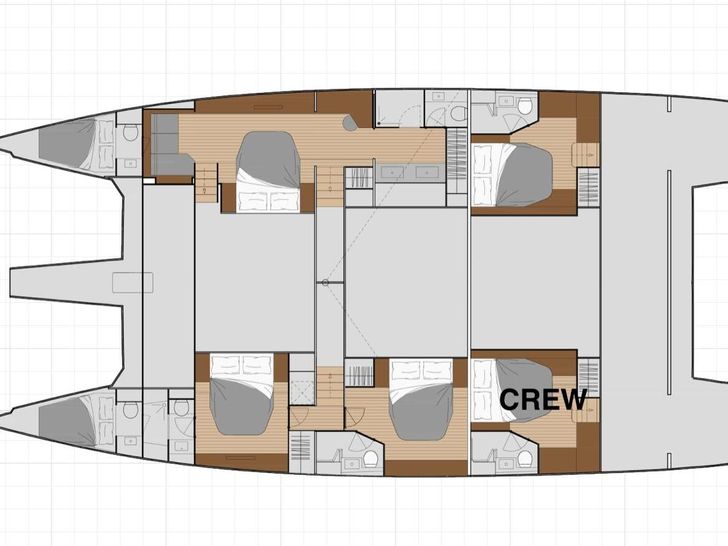 Yacht layout Yacht layout
