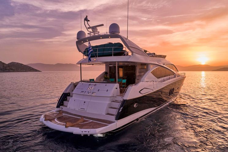 Charter Yacht M FIVE - Sunseeker 75 Yacht - 4 Cabins - Athens - Mykonos - Paros - Cyclades - Greece
